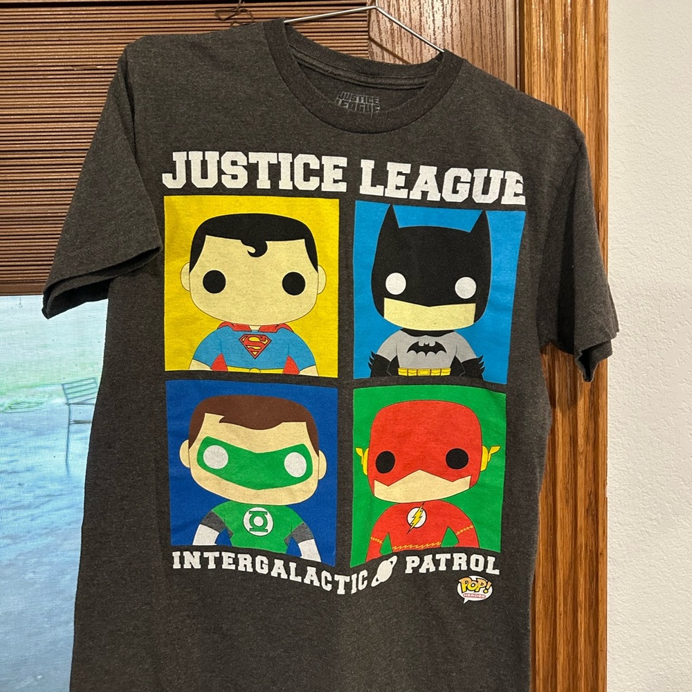 RARE Vintage Justice League Shirt 90s Comics